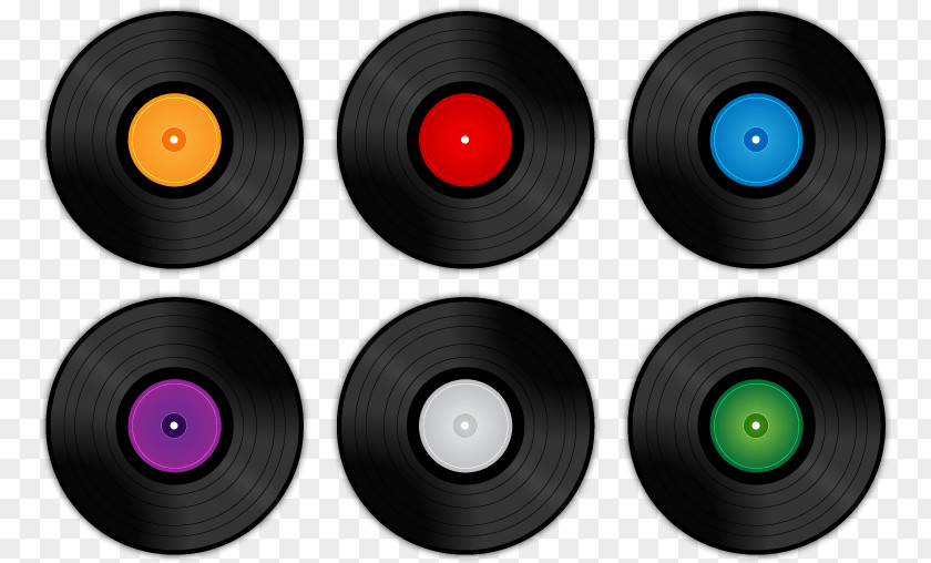 Vinyl Phonograph Record LP PNG