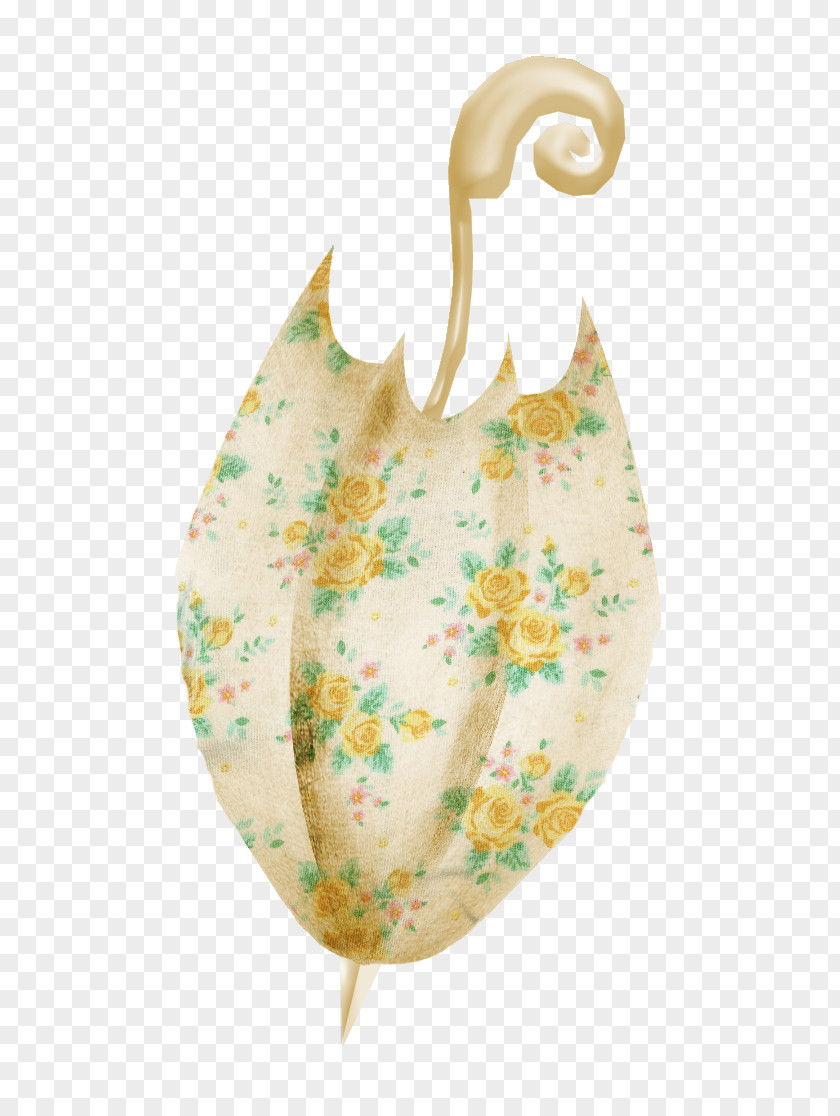 Collapse Of Yellow Roses Shading Parasol Icon PNG