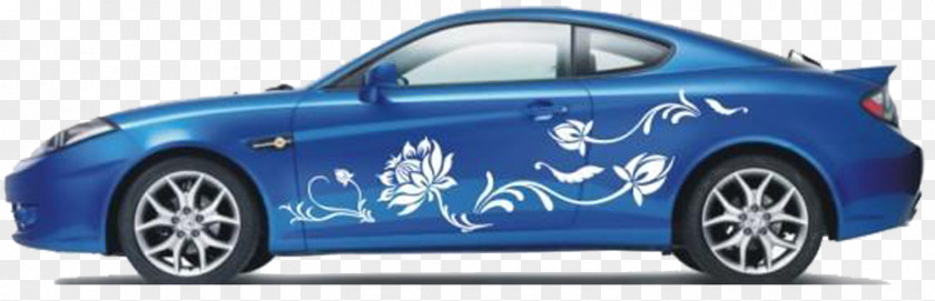 Cool Pull Flowers Ford Flex Car Hyundai Tiburon PNG