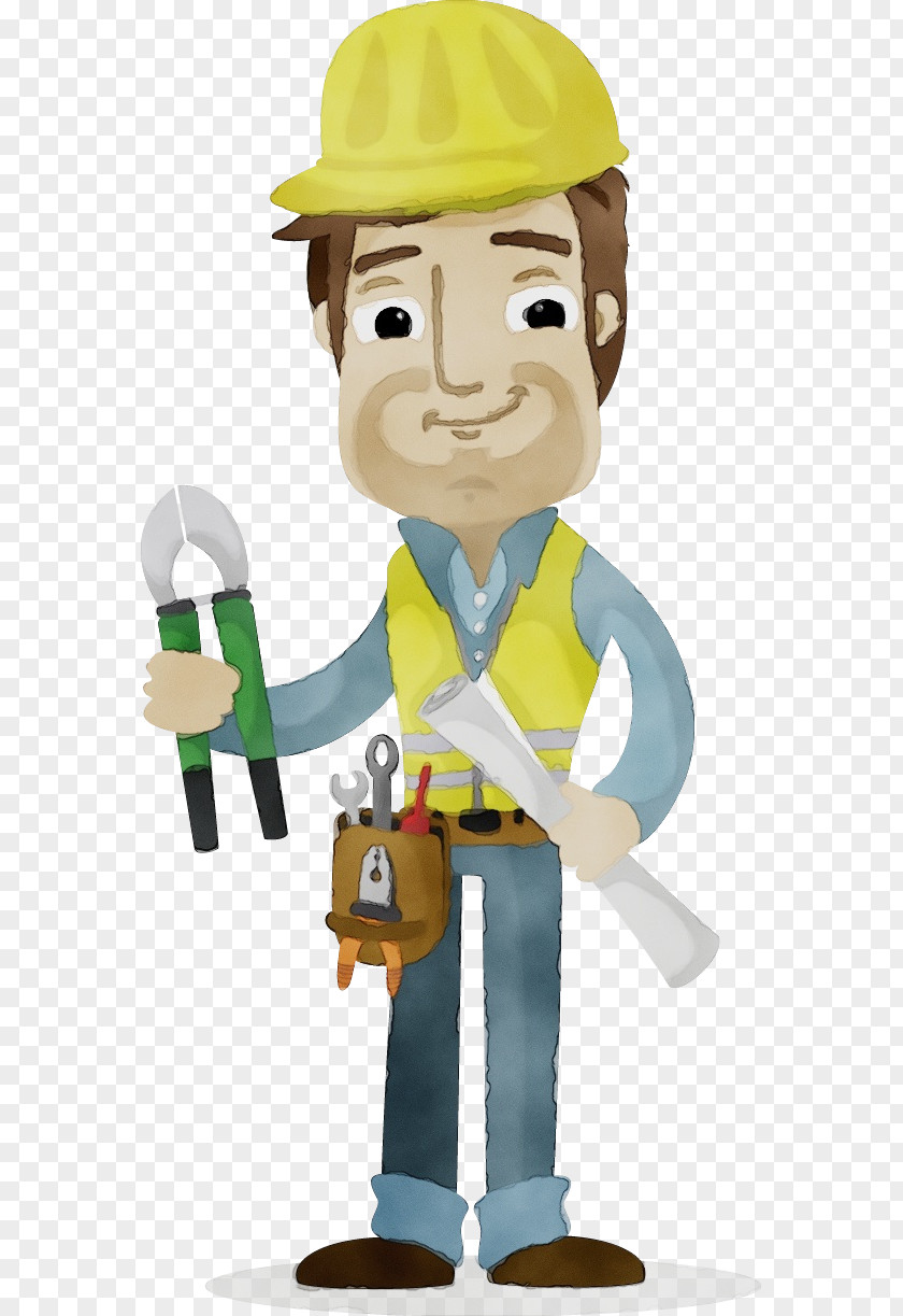 Handyman Toy Cartoon Construction Worker Clip Art PNG