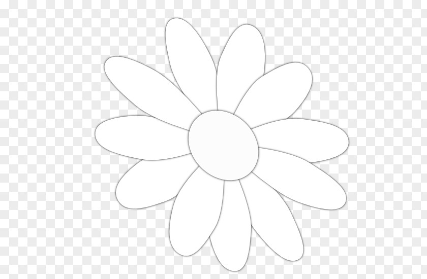 Line White Art Cut Flowers Clip PNG
