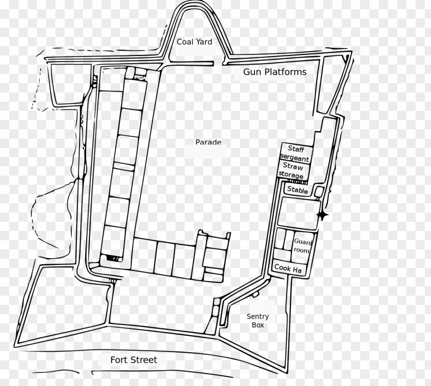 Map Elizabeth Fort South Parish, Cork Fortification Saint Fin Barre's Cathedral PNG