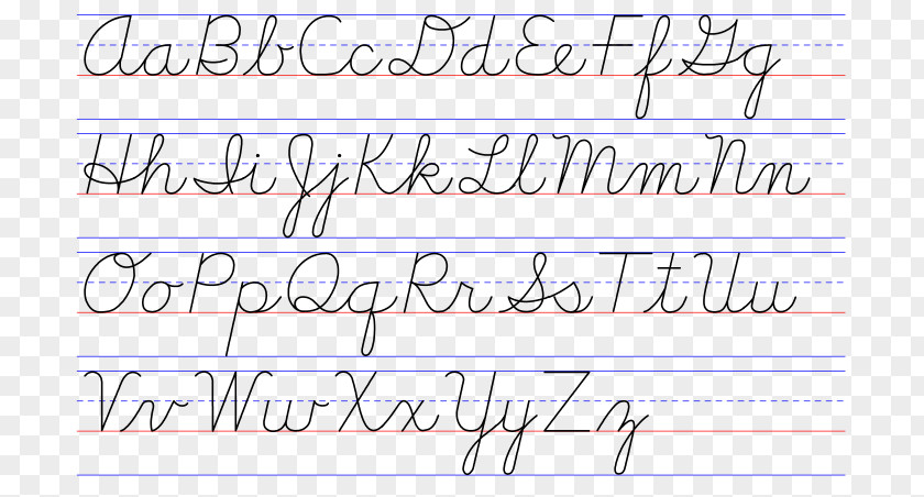 Copybook For Calligraphy Handwriting Cursive Letter Font Minecraft PNG