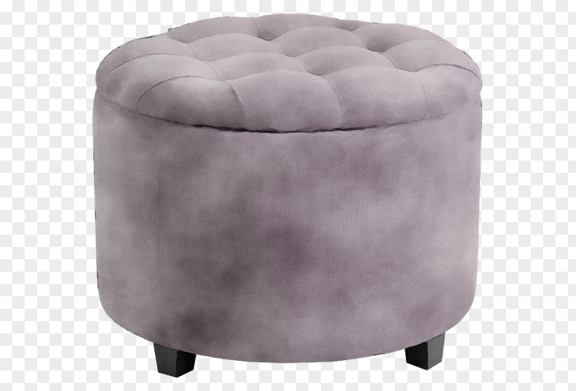 Couch Stool Watercolor Background PNG