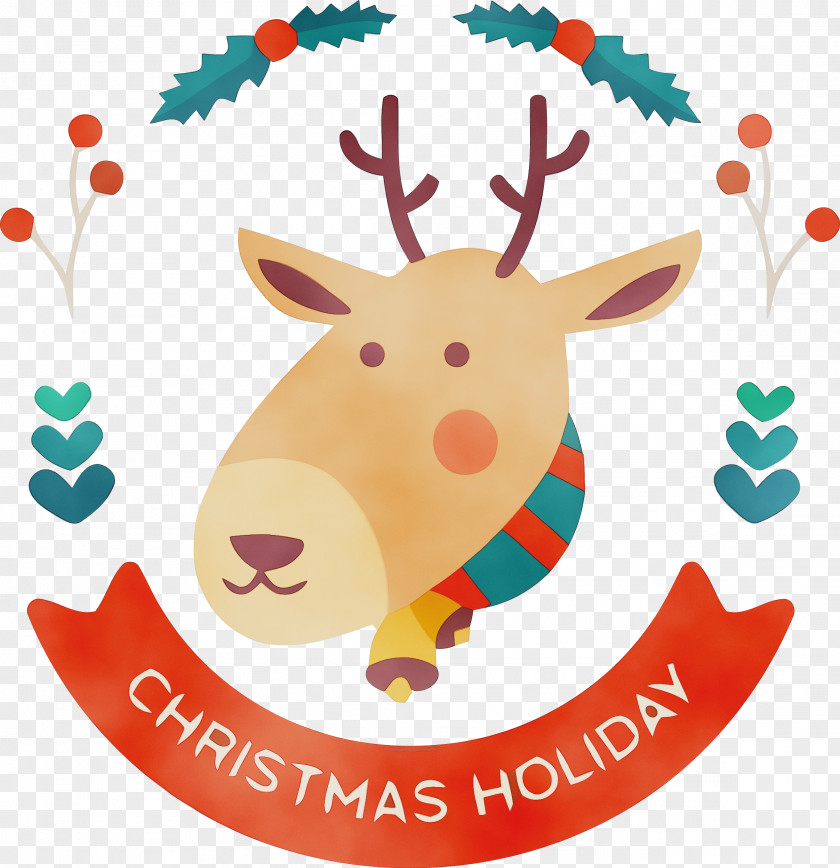 Fawn Sticker Reindeer PNG
