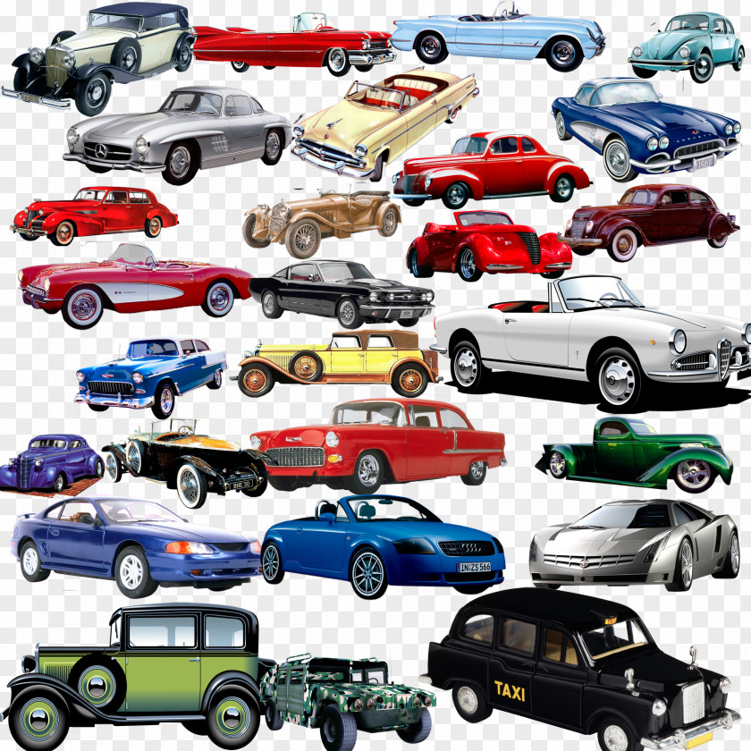 Multi-car Sports Car PNG