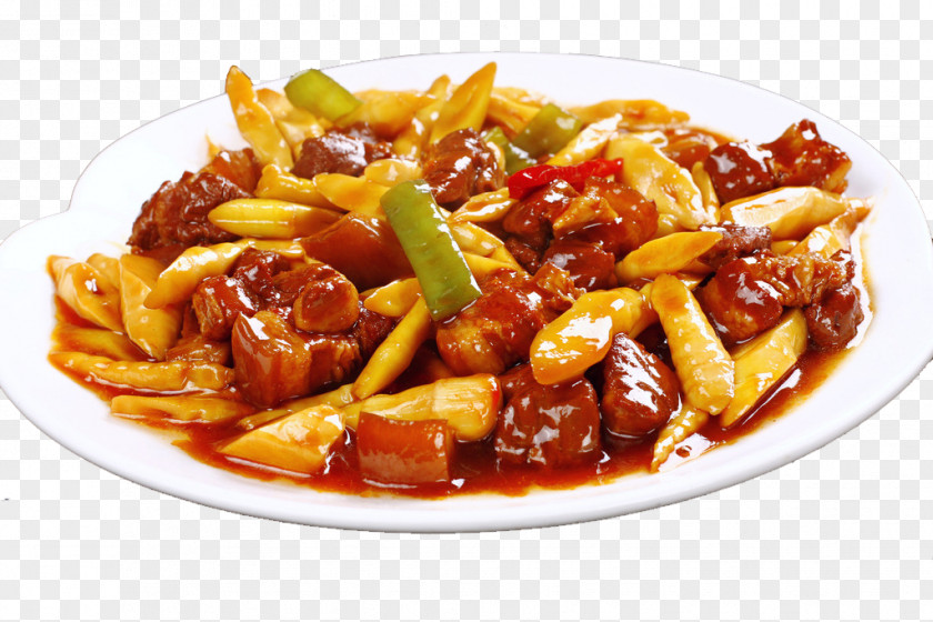 Braised Bamboo Shoots Twice Cooked Pork Kung Pao Chicken Sweet And Sour Shoot Oil PNG