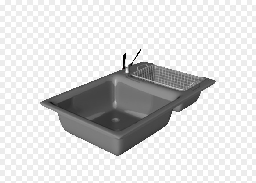 Grey Kitchen Sink PNG