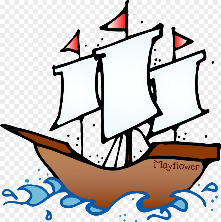 Mayflower Flag Cliparts Pilgrims Clip Art PNG