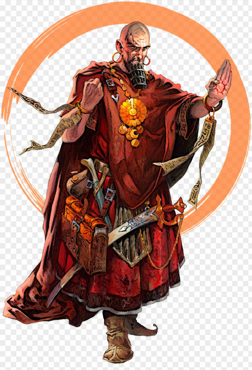 Mythology Warlord Dungeons Dragons Costume Design PNG