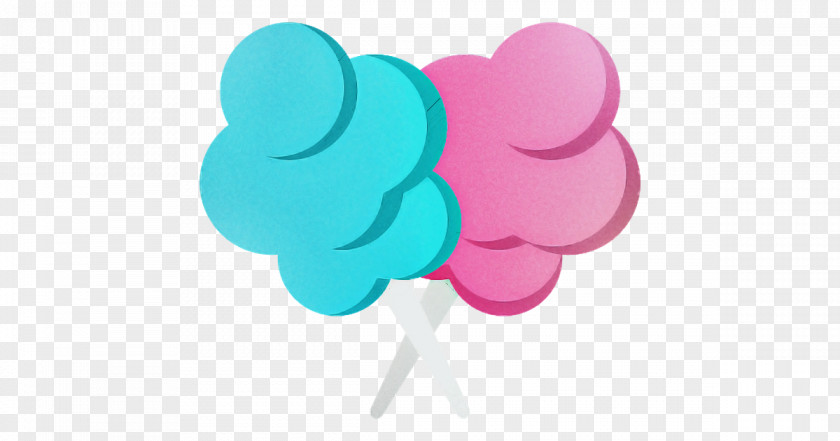 Pink Turquoise Cloud Material Property Confectionery PNG