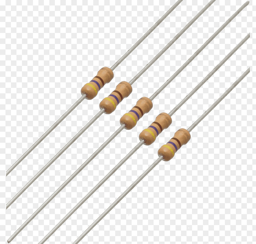 Resistor Ohm Electronic Color Code Electronics Electrical Resistance And Conductance PNG