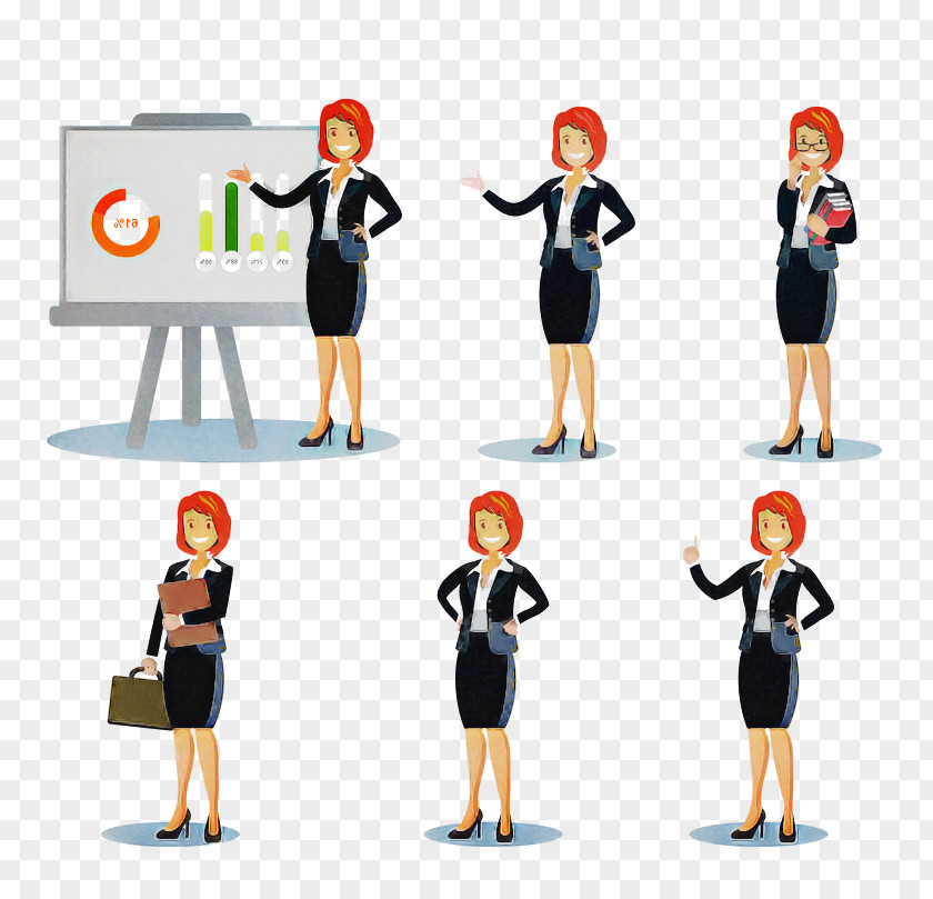 Social Group Cartoon Standing Team Collaboration PNG