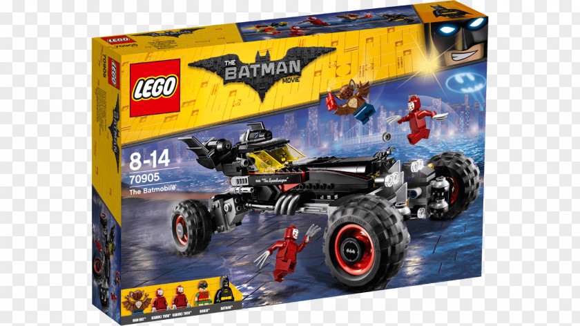The Lego Movie Batman Robin Man-Bat Batmobile LEGO PNG