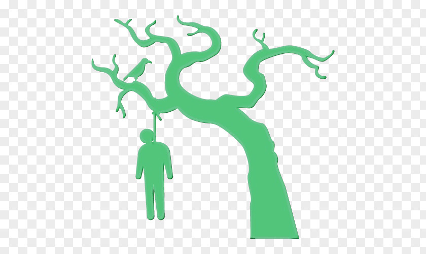 Wall Sticker Plant Green Branch Tree Stem PNG