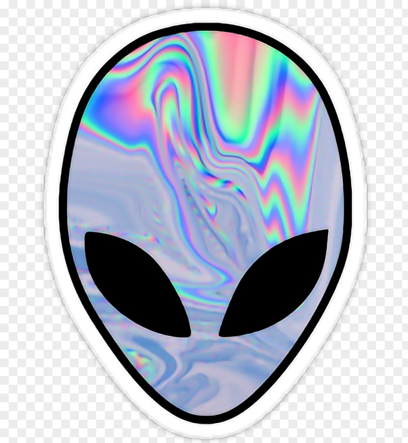 Alien Sticker Wall Decal Paper PNG