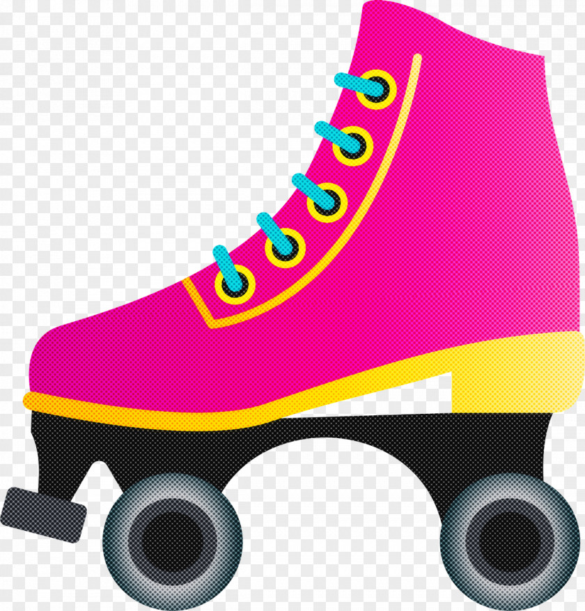 Footwear Roller Skates Quad Shoe Pink PNG