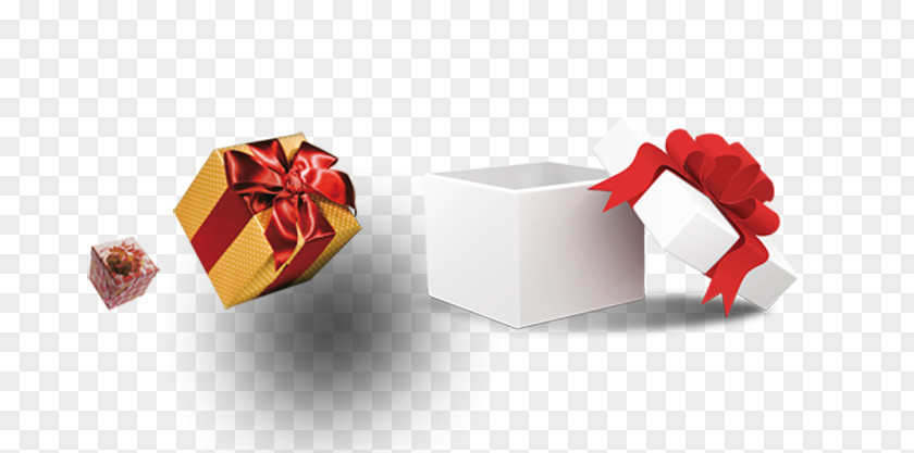 Gift Box Font PNG