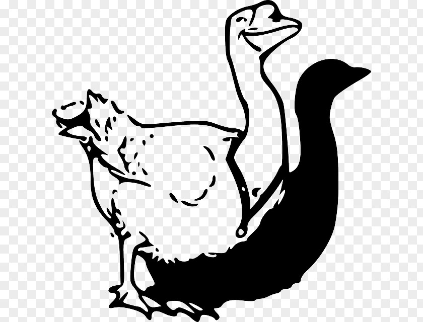 Goose Necklace Clip Art PNG