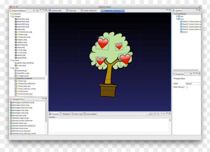 Heart Tree Object Reference Parent Hierarchy PNG