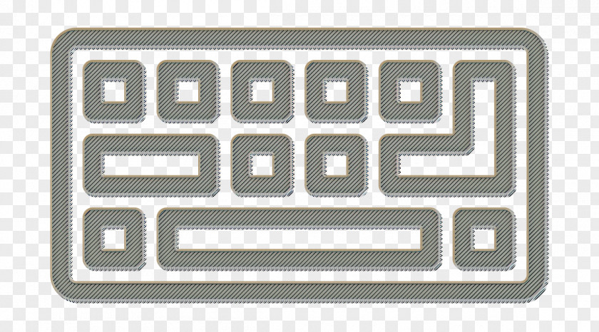 Rectangle Web Icon Computer Electronic Keyboard PNG