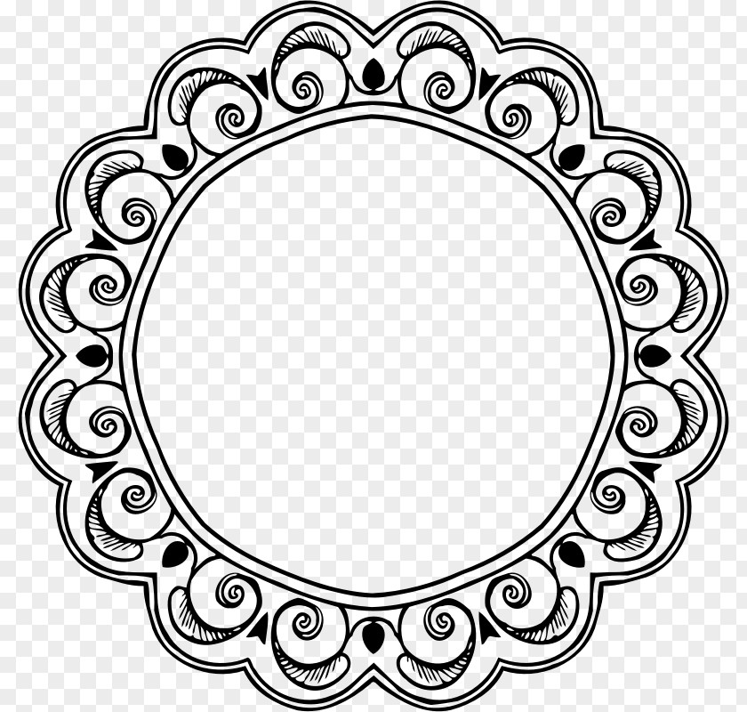 Retro Round Badge Circle Clip Art PNG