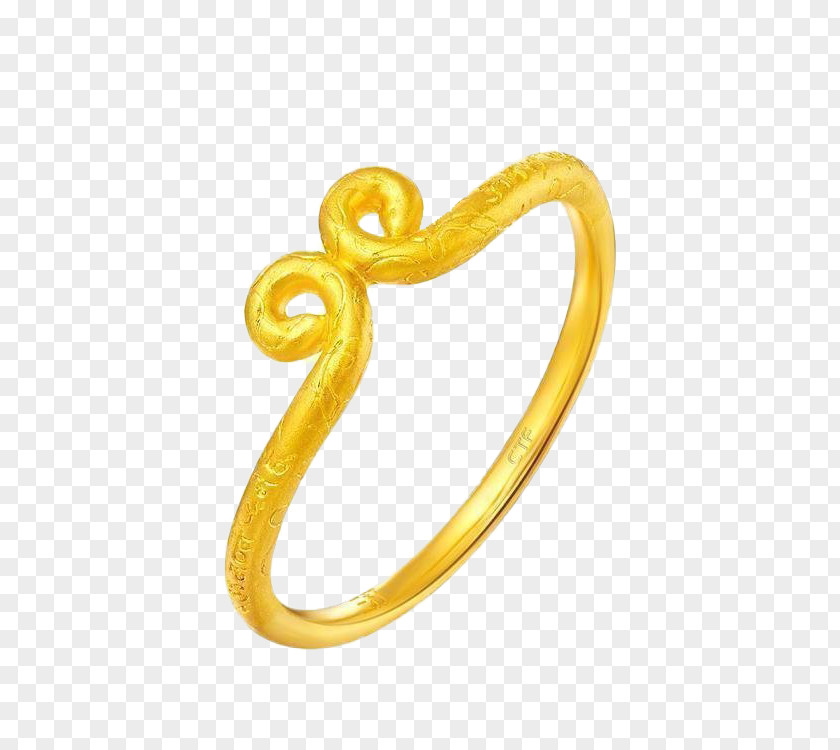 Tight Hoop Gold Ring U7d27u7b8du5492 Chow Tai Fook U9996u98fe Designer PNG