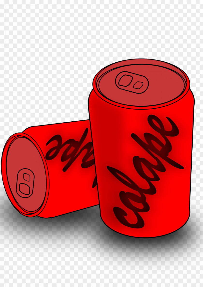 My Love Fizzy Drinks Cola Beverage Can Clip Art PNG