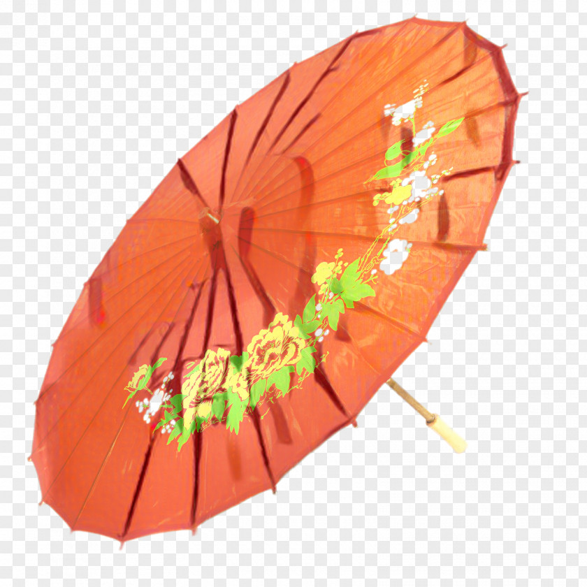 Peach Plant Umbrella Cartoon PNG