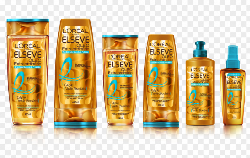 Shampoo LÓreal Elvive Hair Oil PNG