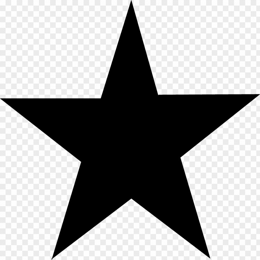 Star Shape Blackstar Five-pointed Clip Art PNG