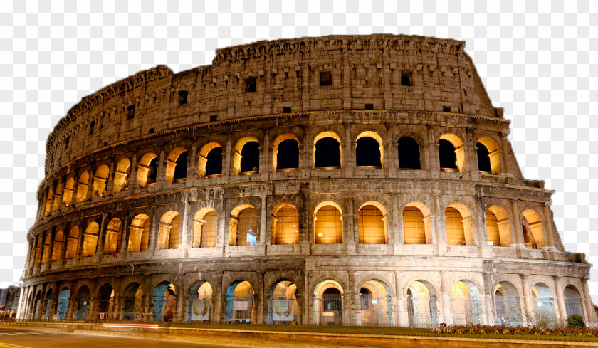 Colosseum Great Fire Of Rome Ancient Landmark PNG
