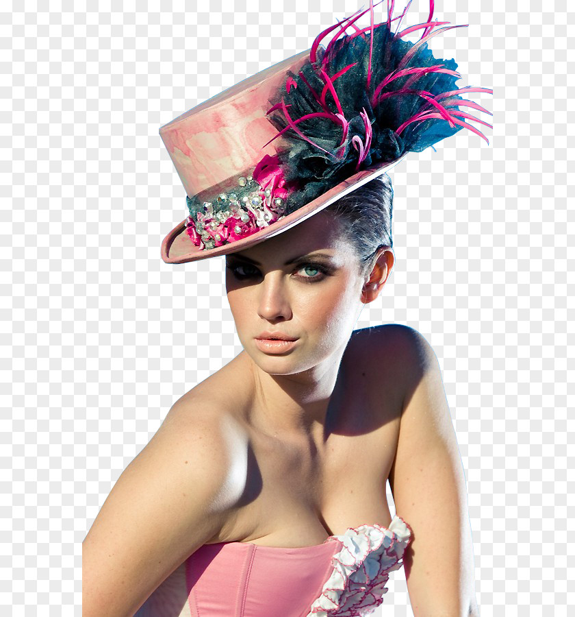 Hat Bowler Headpiece Woman Fashion PNG