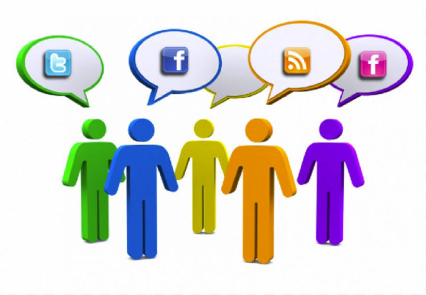 Animated People Talking Social Media Networking Service Blog Business PNG