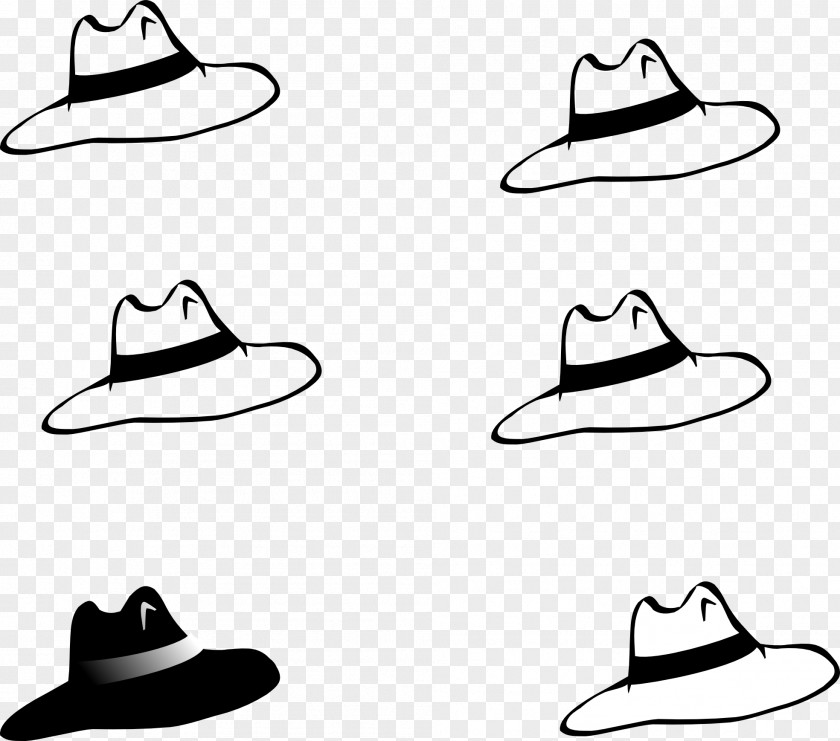 Black And White Book Clipart Six Thinking Hats Stock.xchng Clip Art PNG