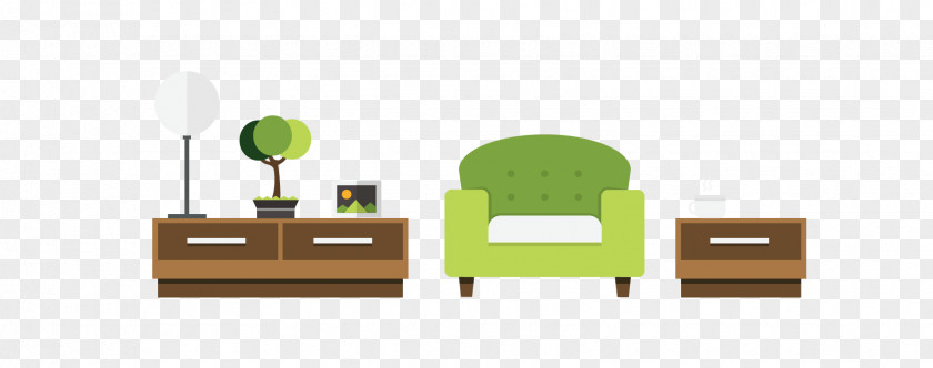 Cartoon Sofa Table Living Room Interior Design Services PNG
