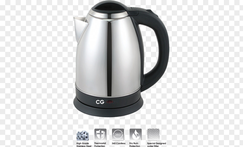 Electric Kettle Electricity Heater Heating PNG