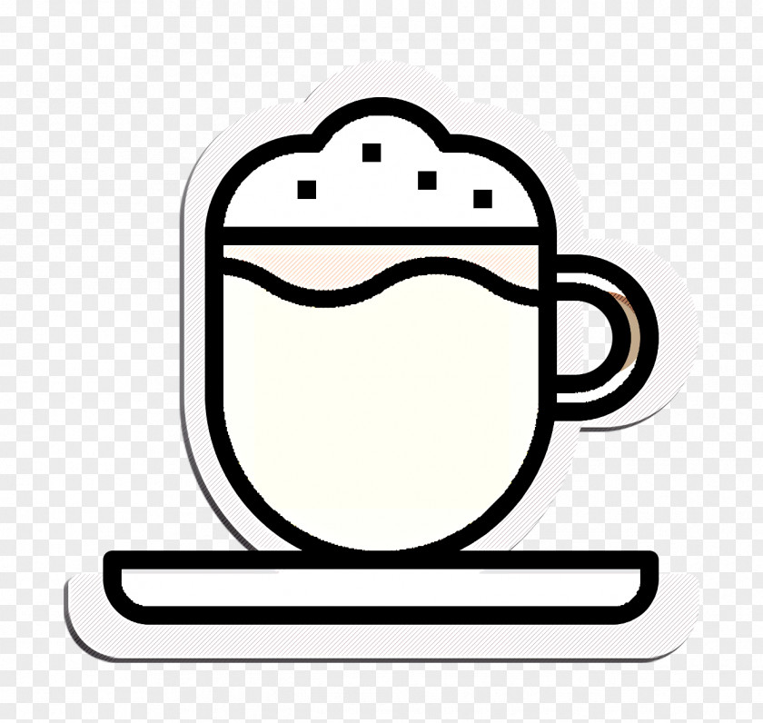 Food And Restaurant Icon Cappuccino Coffee Shop PNG