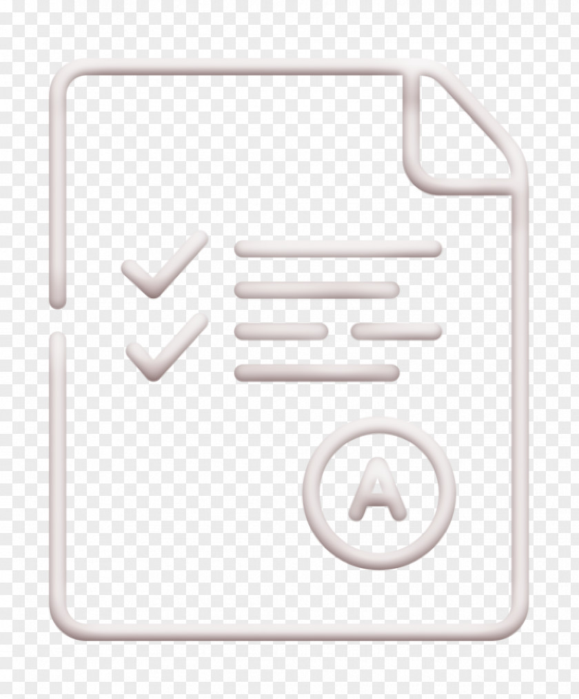 Online Learning Icon Grade Report PNG