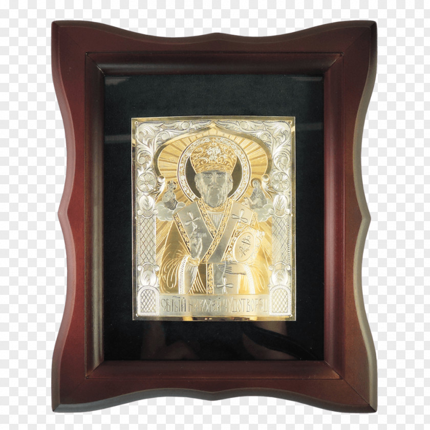 Silver Saint Icon Case Great Martyr PNG