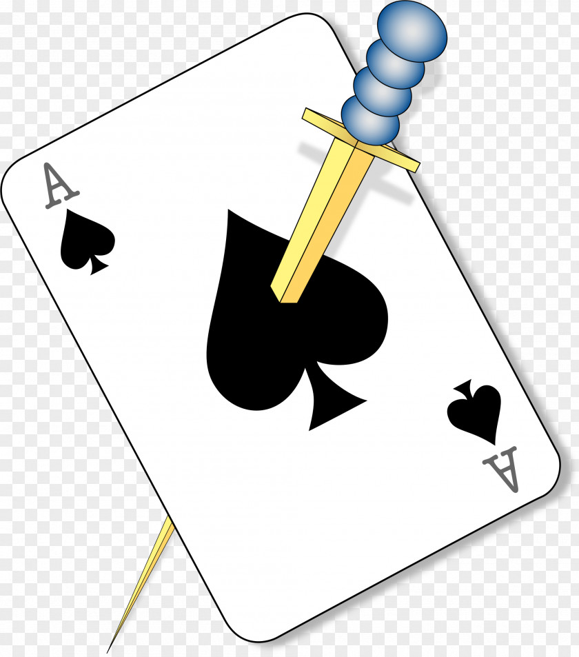 Ace Of Spades Playing Card 116th Air Refueling Squadron PNG