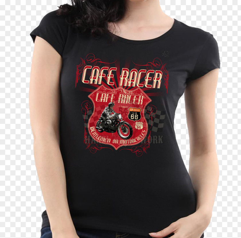 Cafxe9 Racer T-shirt Sleeveless Shirt Clothing PNG