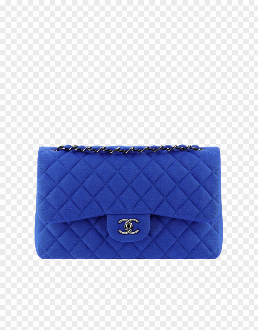 Chanel Electric Blue Handbag Coin Purse PNG