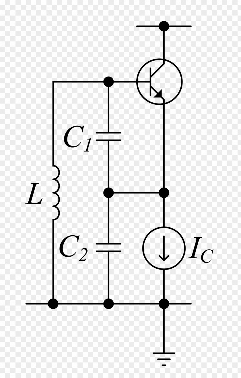 Electrical Circuit Colpitts Oscillator Electronic Oscillators Inductor Capacitor Tesla Coil PNG