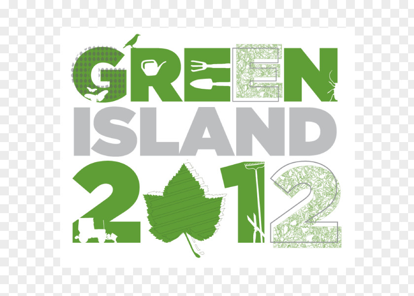 Green Island Graphic Design Brand Identity Logo PNG