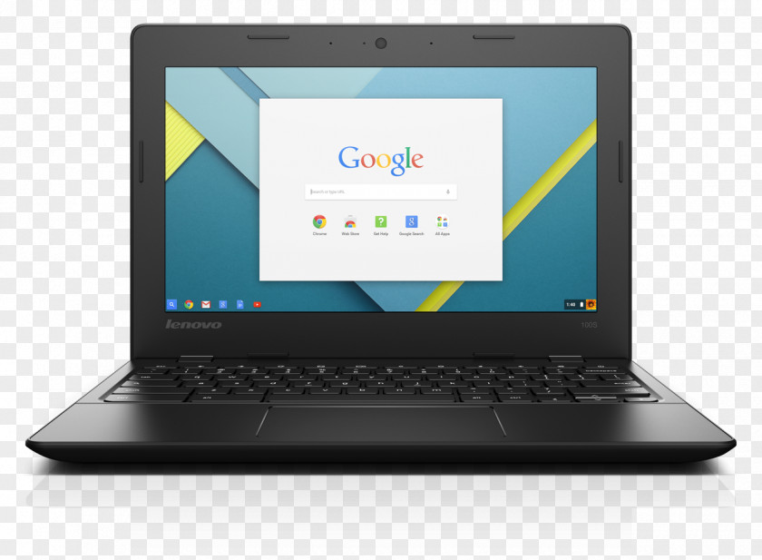 Laptop Lenovo 100S Chromebook Celeron Chrome OS PNG