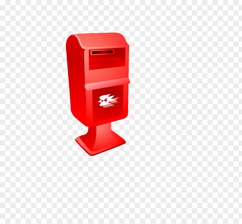 Red Box Letter Post PNG