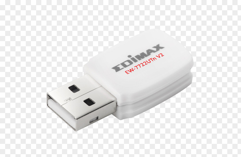 USB IEEE 802.11n-2009 Edimax EW-7612UAN V2 Wireless Network Interface Controller PNG