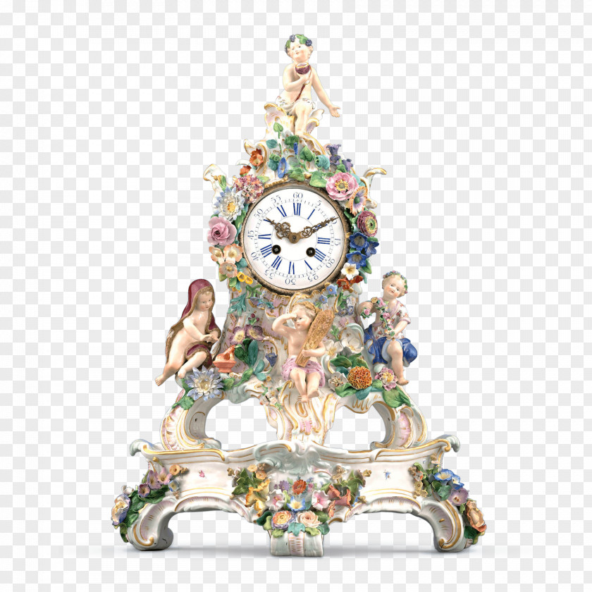 Clock Meissen Porcelain Four Seasons Hotels And Resorts PNG