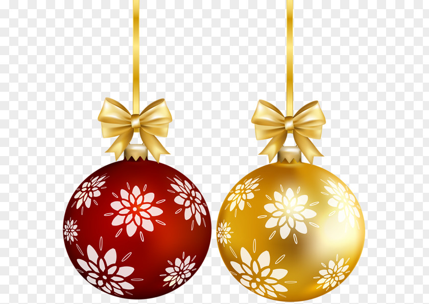 Gold Decoration Christmas Ornament Clip Art PNG